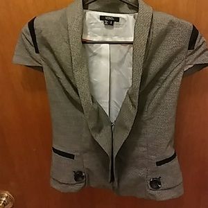 XOXO  Black and Grey vest Size S